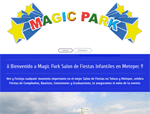Tablet Screenshot of magicpark.com.mx